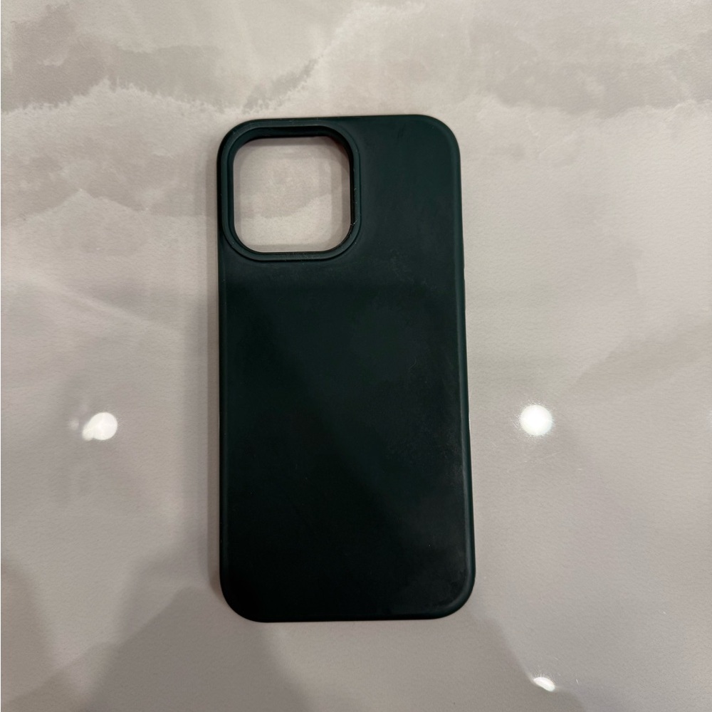Green iPhone 12 Pro Max Case with Camera Cutout